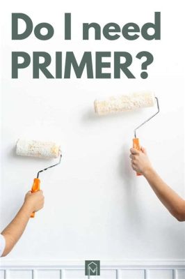 do you need to use primer when painting over paint