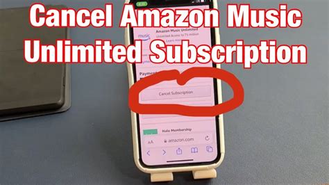 how do i cancel my amazon music subscription